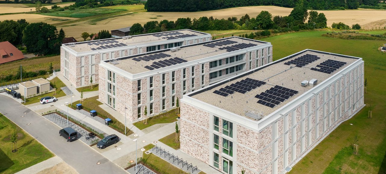 Das Gebäude der Poilzeidirektion in Eutin